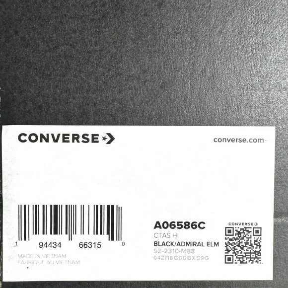 Converse Chuck Taylor Canvas Gray High Sneakers Skate Shoes Men's Size A06586C - Picture 10 of 10